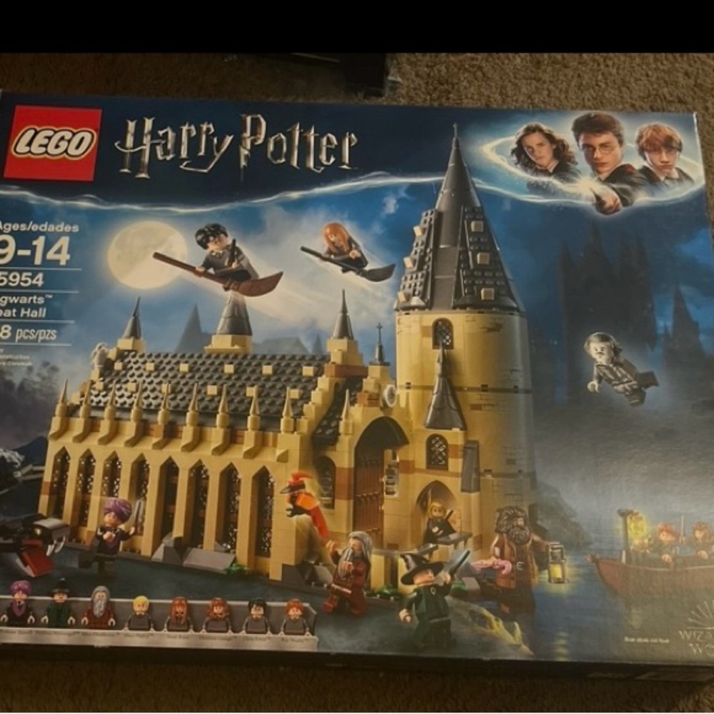 Lego New Harry Potter the Great Hall Hogwarts addition 75954